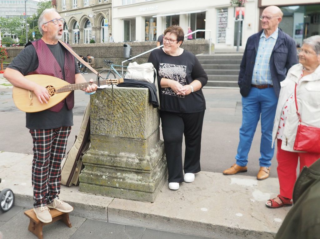 Andreas Sittmann vor der Porta